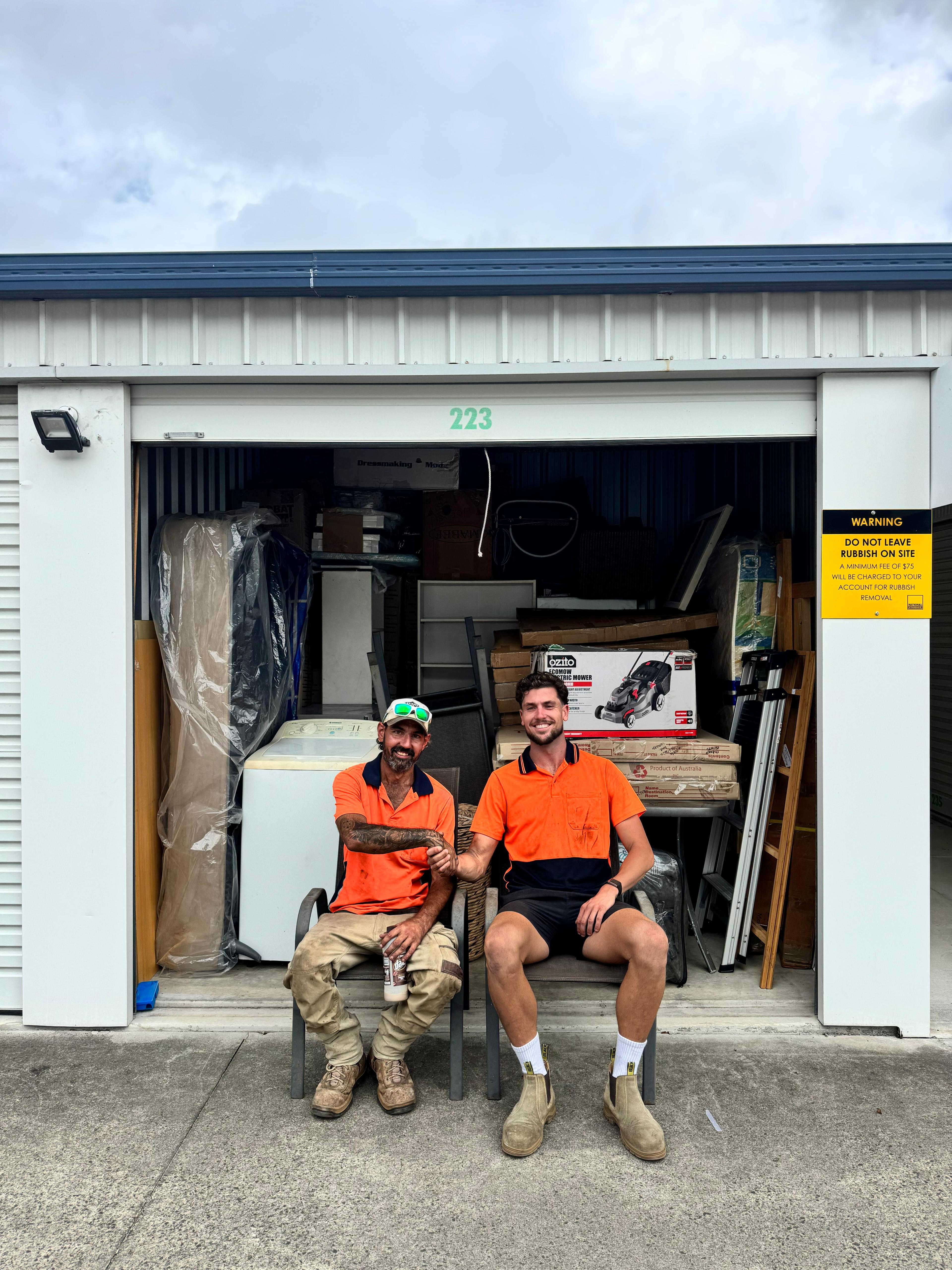 Pickup Pals team after a big job